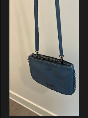 Women's Jessica Simpson Crossbody Bag in blue with Stud Trim